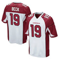 Tlead A.Cardinals #19 Carson Beck Player White Cardinal Home Game Stitched Jerseys