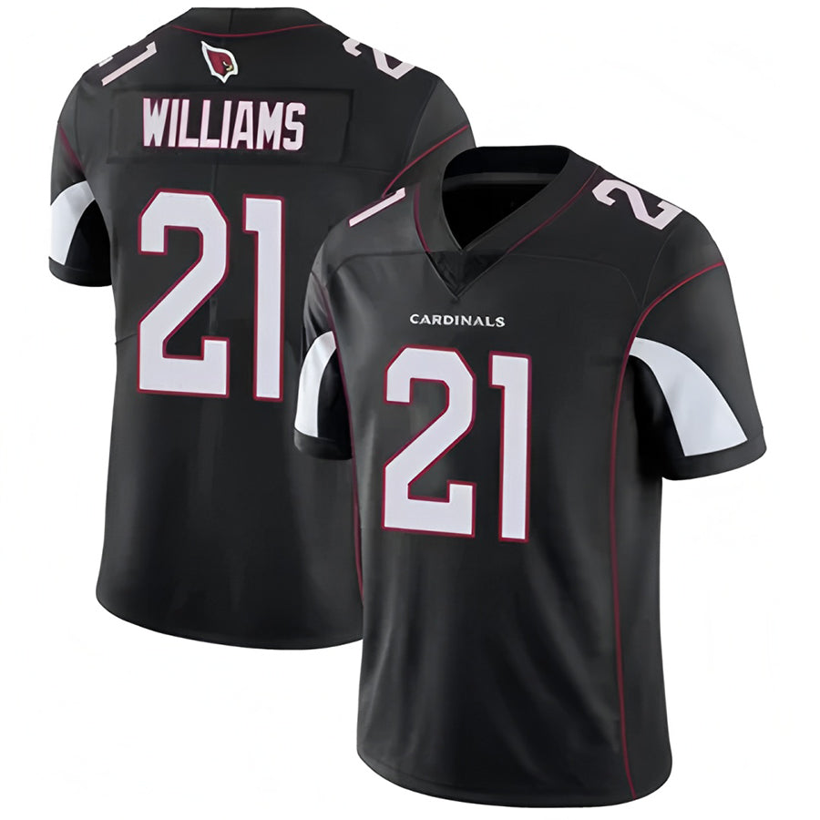 Tlead A.Cardinals #21 Garrett Williams Player Black Vapor Untouchable Elite Stitched Jerseys