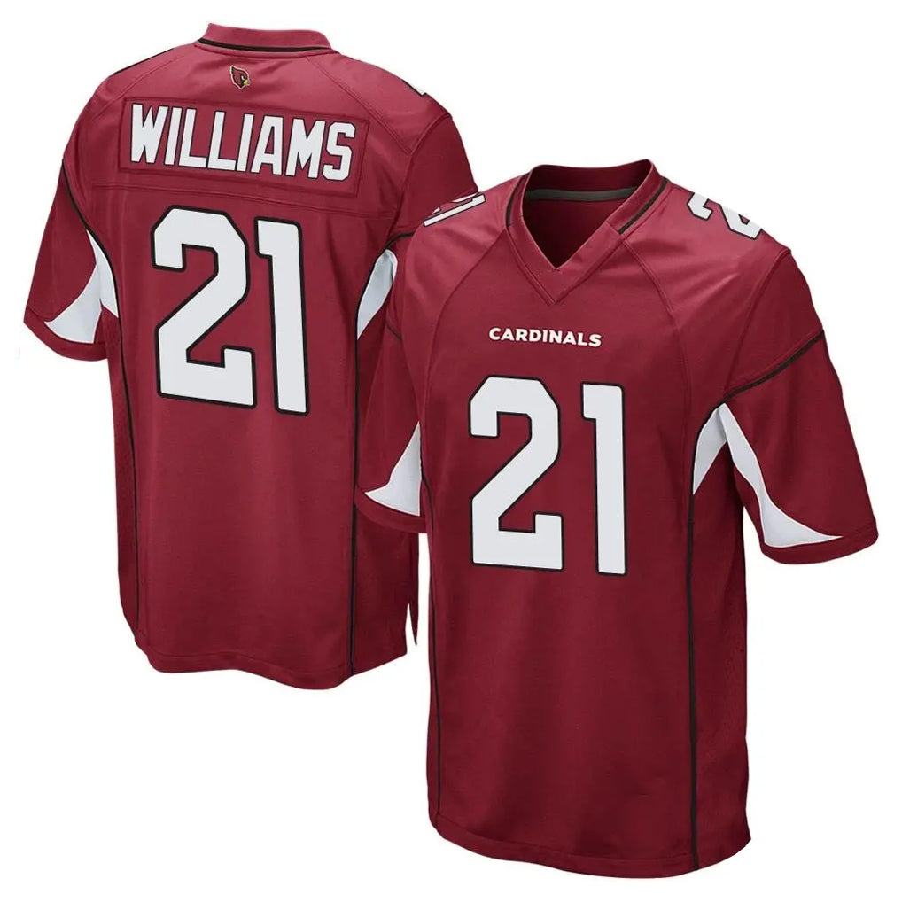 Tlead A.Cardinals #21 Garrett Williams Player Cardinal Home Game Stitched Jerseys