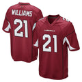 Tlead A.Cardinals #21 Garrett Williams Player Cardinal Home Game Stitched Jerseys