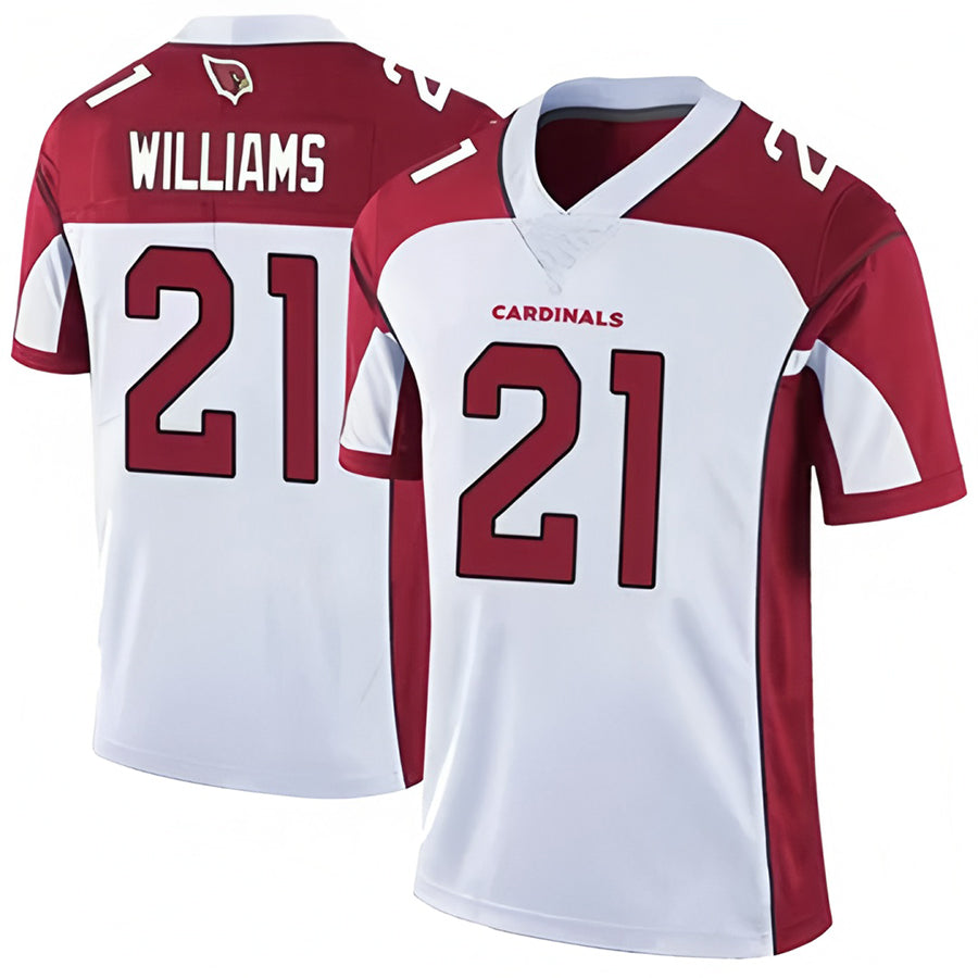 Tlead A.Cardinals #21 Garrett Williams Player White Game Stitched Jerseys