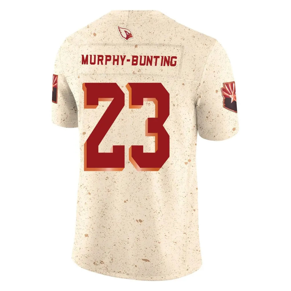 Tlead A.Cardinals #23 Sean Murphy-Bunting Player Cream Rivalries Collection Vapor Limited Home Game Stitched Jerseys