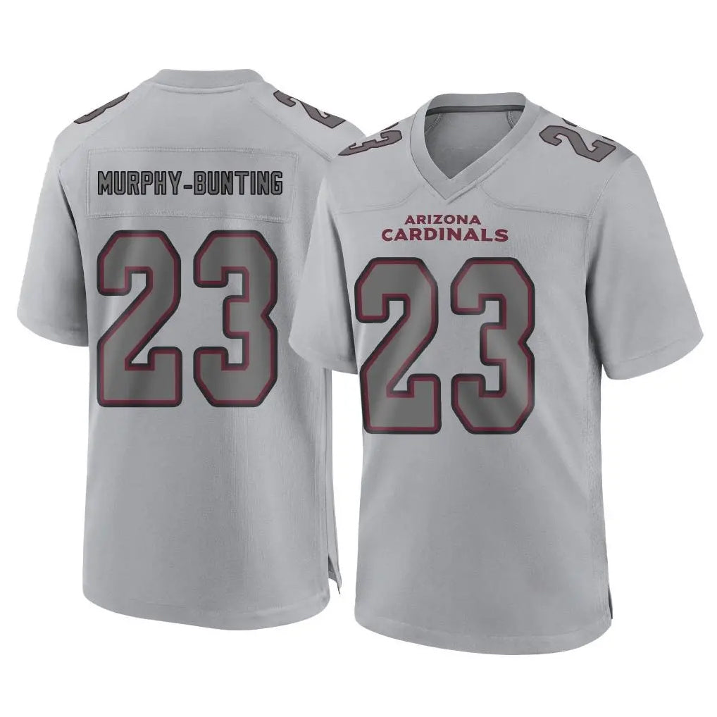 Tlead A.Cardinals #23 Sean Murphy-Bunting Player Gray Fashion Home Game Stitched Jerseys