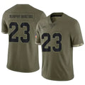 Tlead A.Cardinals #23 Sean Murphy-Bunting Player Olive Salute To Service Stitched Jerseys