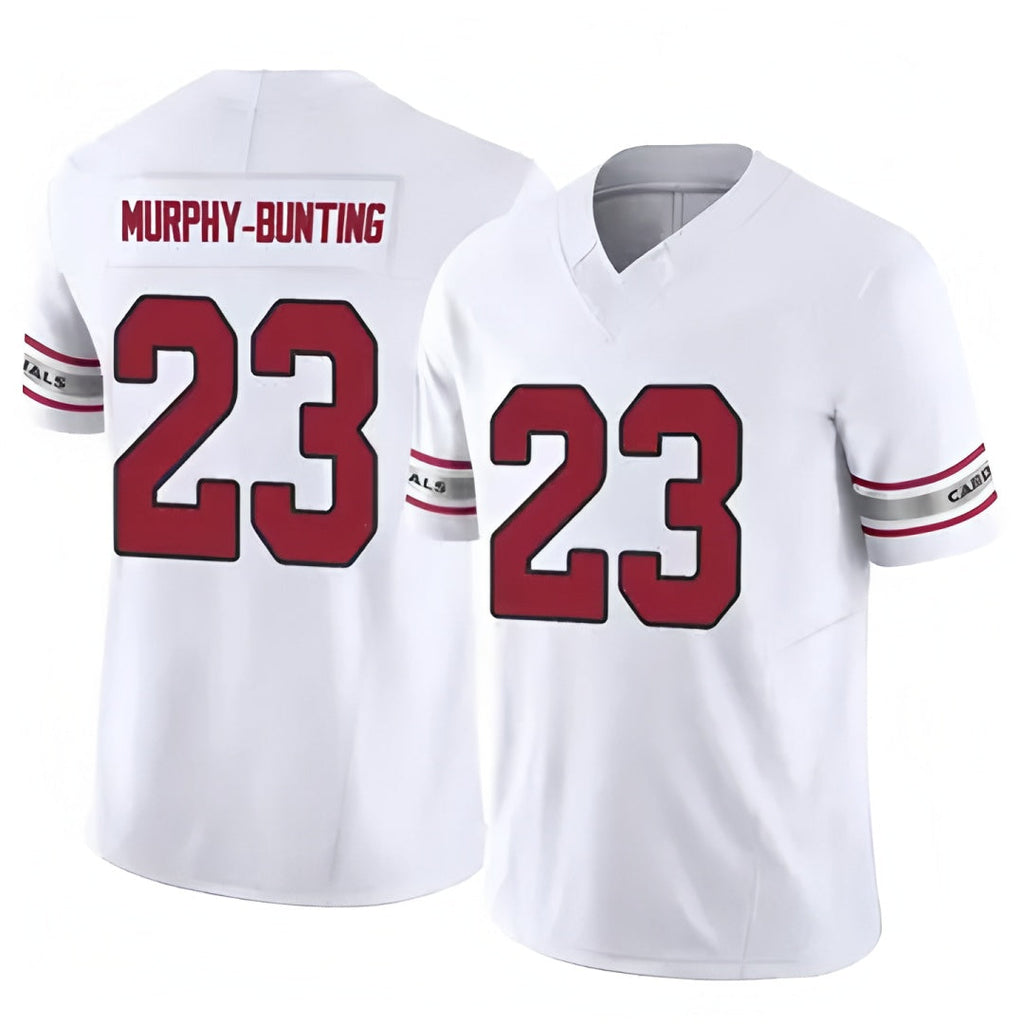 Tlead A.Cardinals #23 Sean Murphy-Bunting Player White Limited Home Game Stitched Jerseys