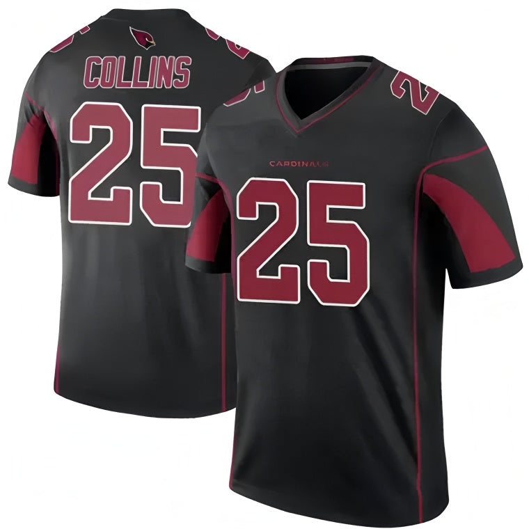 Tlead A.Cardinals #25 Zaven Collins Player Black Vapor Limited Elite Stitched Jerseys