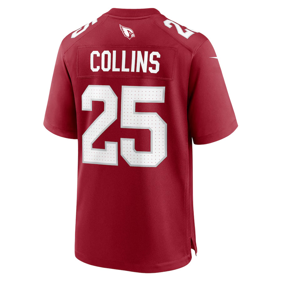 Tlead A.Cardinals #25 Zaven Collins Player Cardinal Home Game Stitched Jerseys
