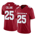 Tlead A.Cardinals #25 Zaven Collins Player Cardinal Vapor F.U.S.E. Limited Home Game Stitched Jerseys