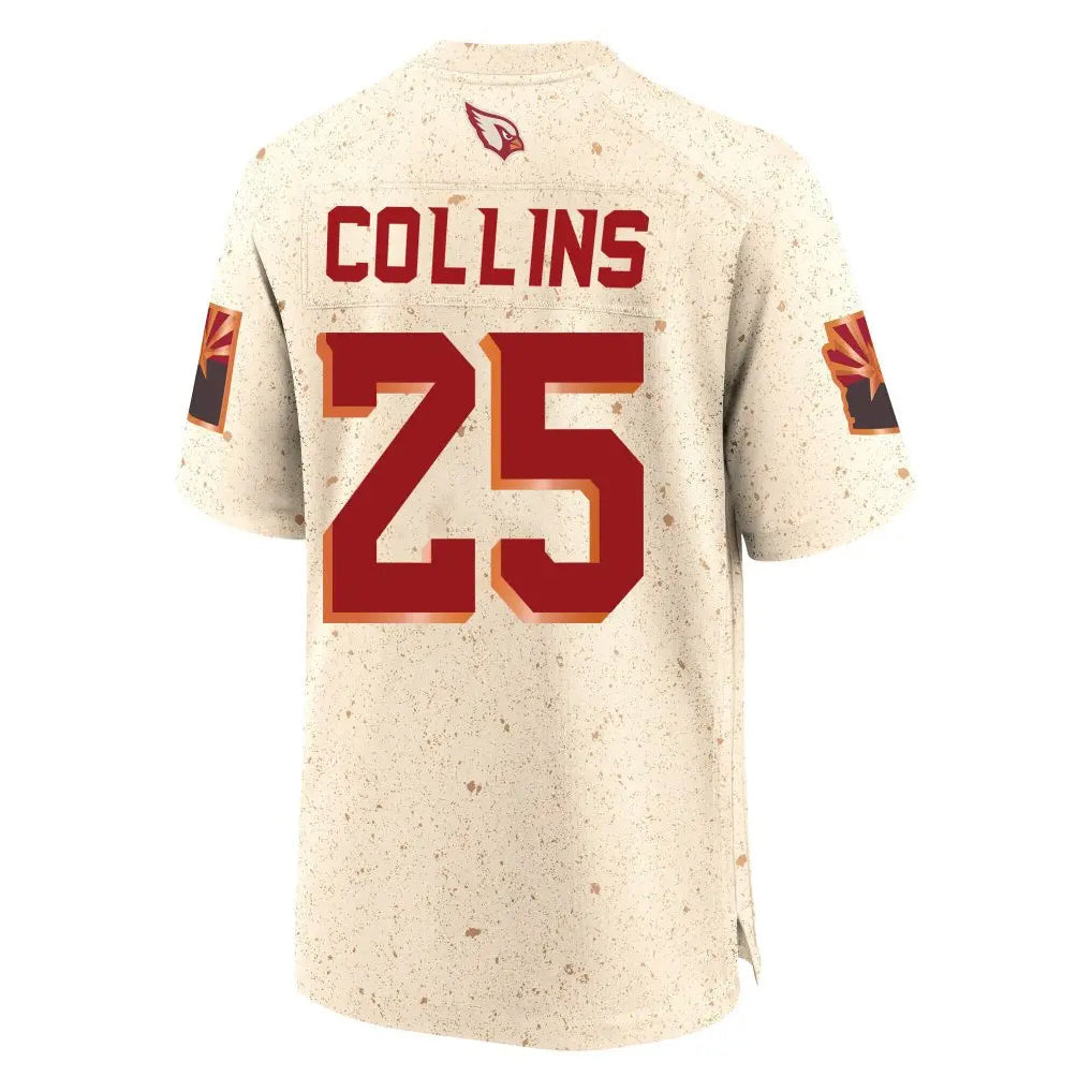 Tlead A.Cardinals #25 Zaven Collins Player Cream Rivalries Collection Game Stitched Jerseys