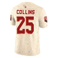 Tlead A.Cardinals #25 Zaven Collins Player Cream Rivalries Collection Vapor Limited Home Game Stitched Jerseys
