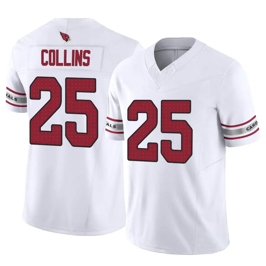 Tlead A.Cardinals #25 Zaven Collins Player White Limited Home Game Stitched Jerseys