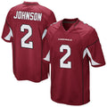 Tlead A.Cardinals #2 Will Johnson Player Cardinal Home Game Stitched Jerseys