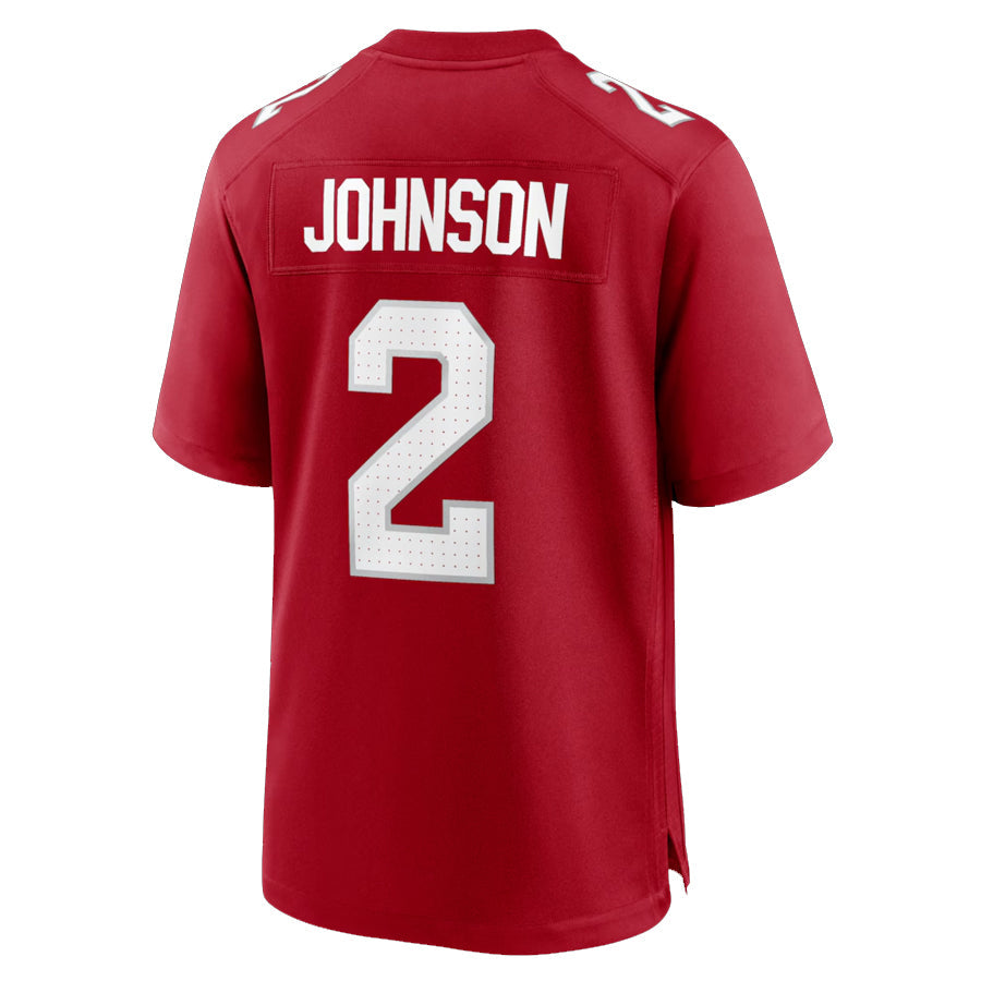Tlead A.Cardinals #2 Will Johnson Player Cardinal Limited Home Game Stitched Jerseys
