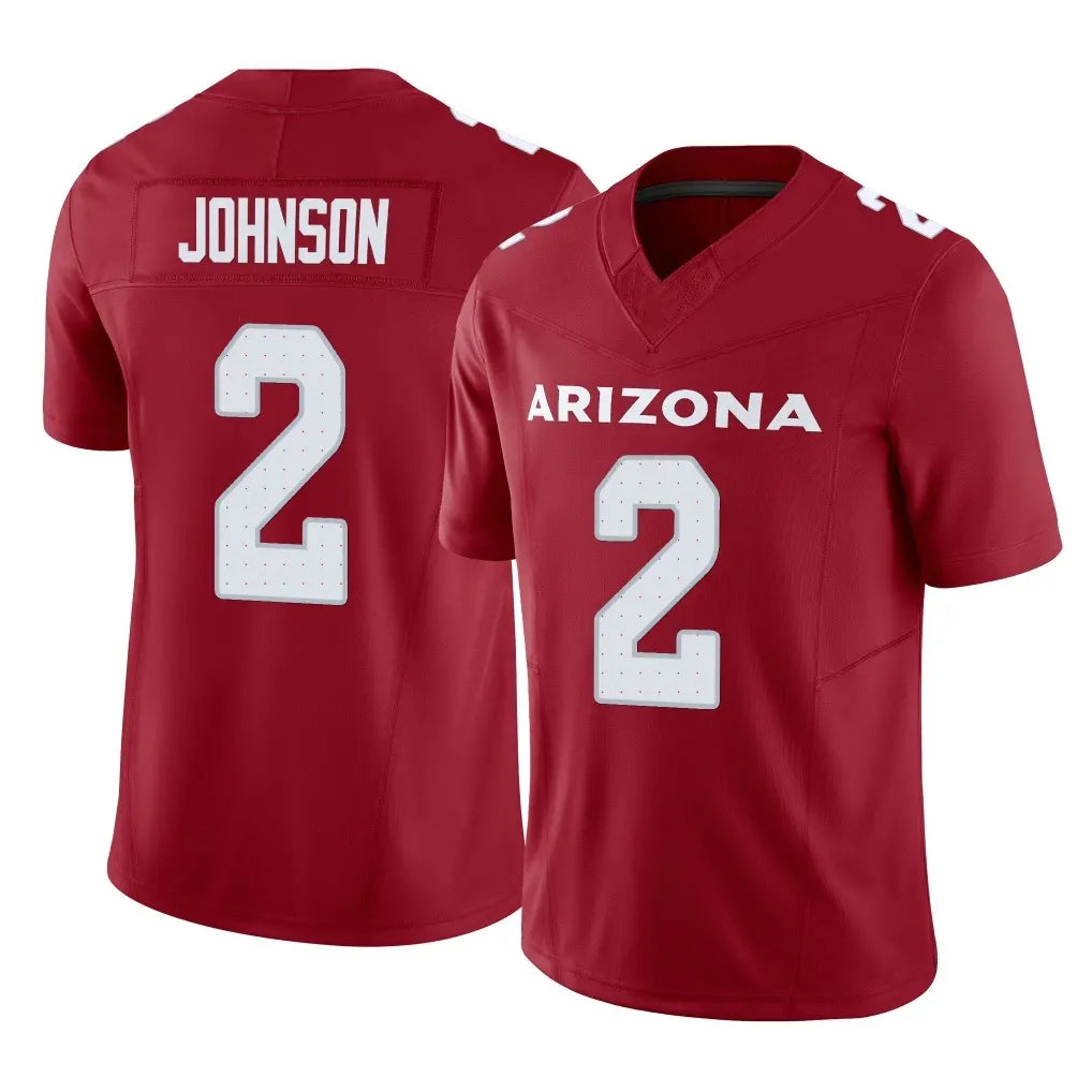 Tlead A.Cardinals #2 Will Johnson Player Cardinal Vapor F.U.S.E. Limited Home Game Stitched Jerseys