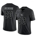 Tlead A.Cardinals #33 Trey Benson Player Black RFLCTV Limited Stitched Jerseys