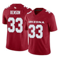 Tlead A.Cardinals #33 Trey Benson Player Cardinal Vapor F.U.S.E. Limited Home Game Stitched Jerseys