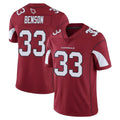 Tlead A.Cardinals #33 Trey Benson Player Cardinal Vapor Limited Home Game  Stitched Jerseys