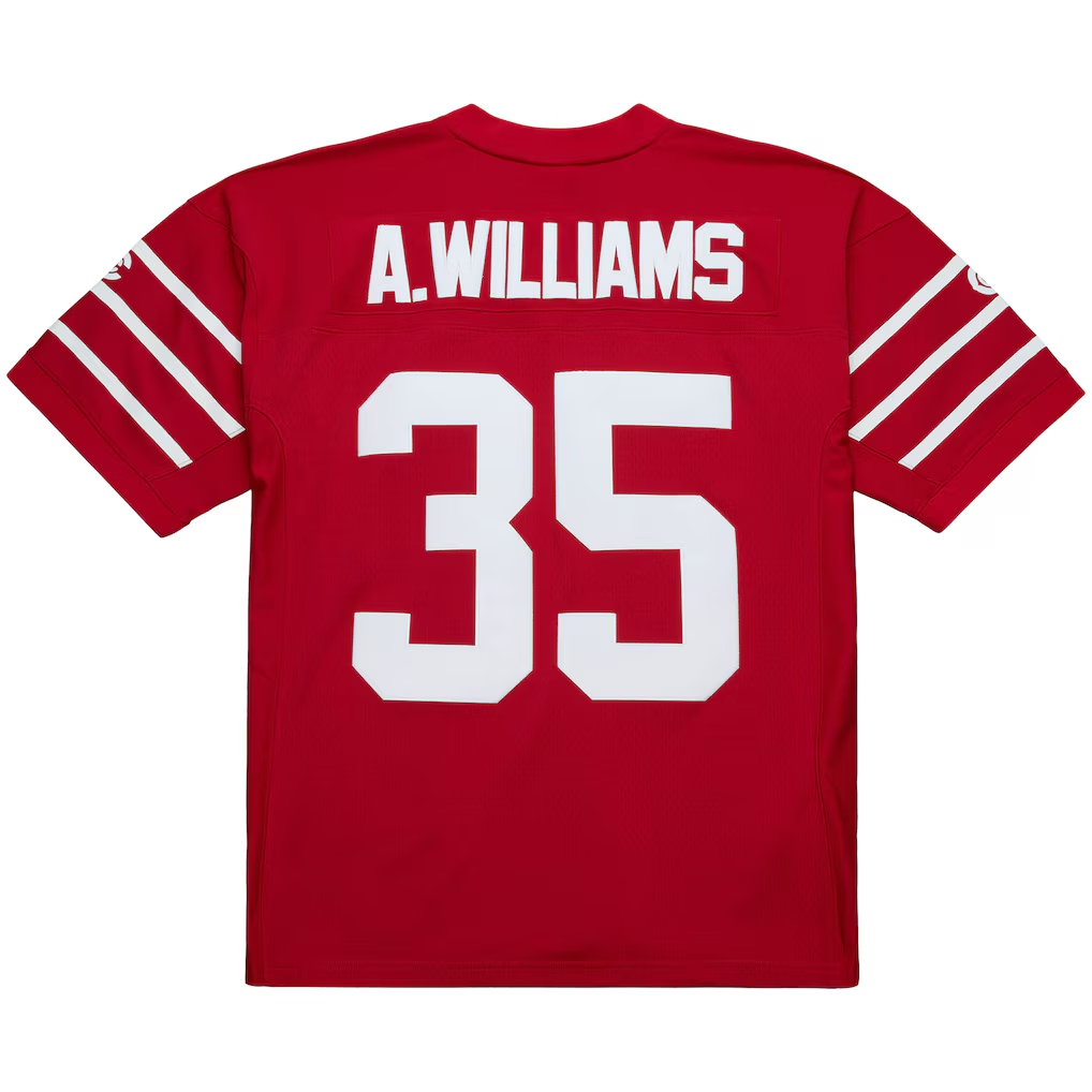 Tlead A.Cardinals #35 Aeneas Williams Mitchell & Ness Cardinal 1994 Legacy Replica Jersey Stitched Puhic Game Jerseys