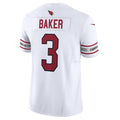 Tlead A.Cardinals #3 Budda Baker Player White Vapor F.U.S.E. Limited Stitched Jerseys