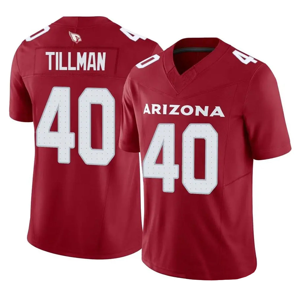 Tlead A.Cardinals #40 Pat Tillman Player Red Vapor F.U.S.E. Limited Stitched Jerseys