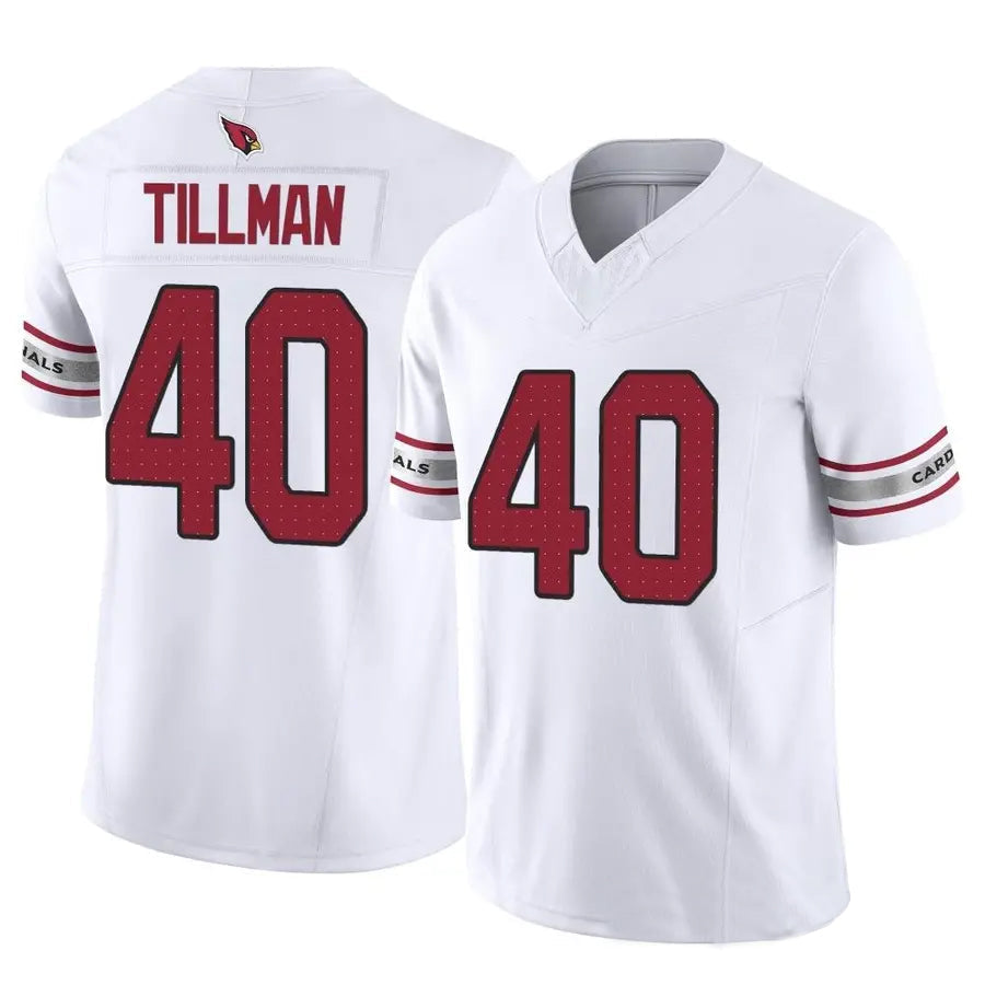 Tlead A.Cardinals #40 Pat Tillman Player White Game Stitched Jerseys