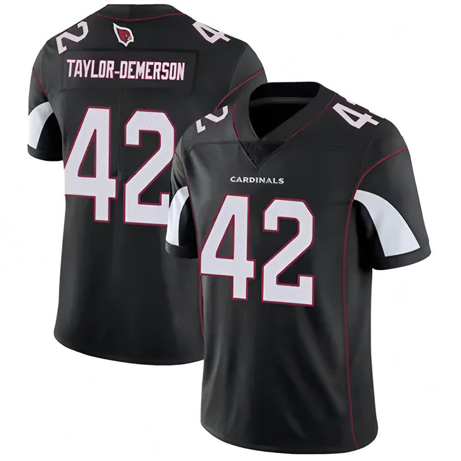 Tlead A.Cardinals #42 Dadrion Taylor-Demerson Player Black Limited Stitched Jerseys