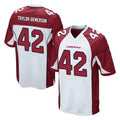 Tlead A.Cardinals #42 Dadrion Taylor-Demerson Player Whtie Game Stitched Jerseys