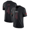 Tlead A.Cardinals #4 Jeremiyah Love Player Black Impact Limited Home Game Stitched Jerseys