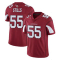 Tlead A.Cardinals #55 Dante Stills Player Cardinal Vapor Limited Home Game  Stitched Jerseys