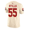Tlead A.Cardinals #55 Dante Stills Player Cream Rivalries Collection Vapor Limited Home Game Stitched Jerseys
