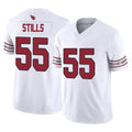 Tlead A.Cardinals #55 Dante Stills Player White Vapor F.U.S.E. Limited Home Game Stitched Jerseys