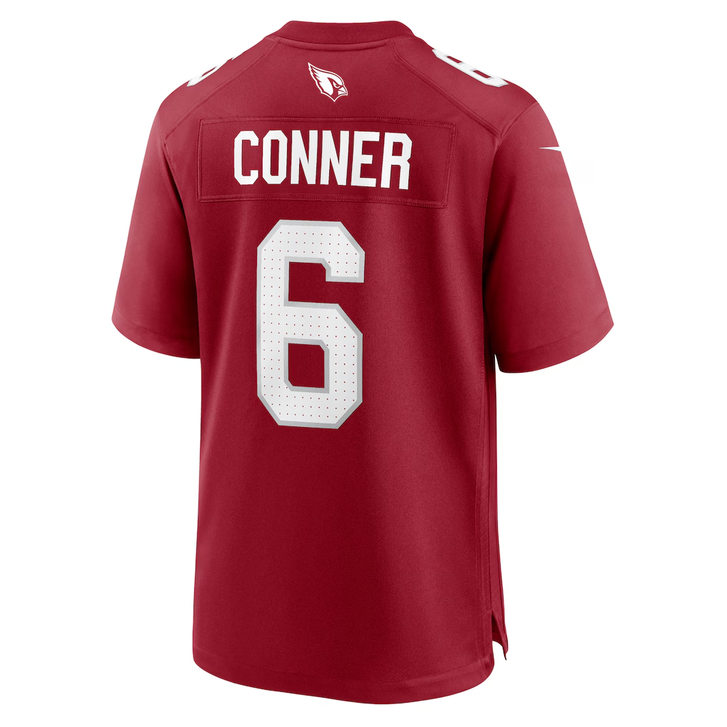 Tlead A.Cardinals #6 James Conner Cardinal Home Game Stitched Jerseys
