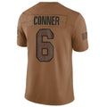 Tlead A.Cardinals #6 James Conner Player Brown Limited Salute To Service Game Stitched Jerseys