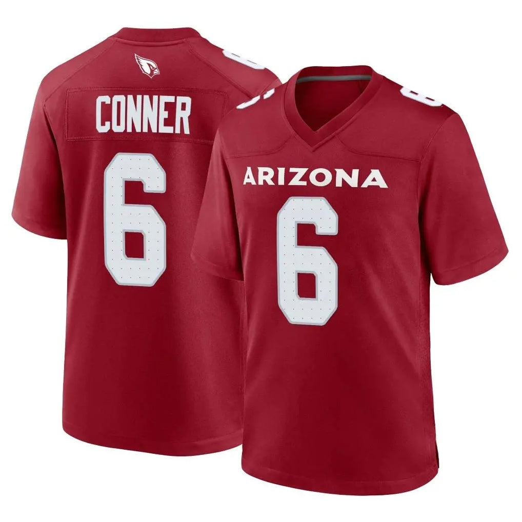 Tlead A.Cardinals #6 James Conner Player Cardinal Limited Home Game Stitched Jerseys