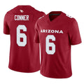 Tlead A.Cardinals #6 James Conner Player Cardinal Vapor F.U.S.E. Limited Home Game Stitched Jerseys