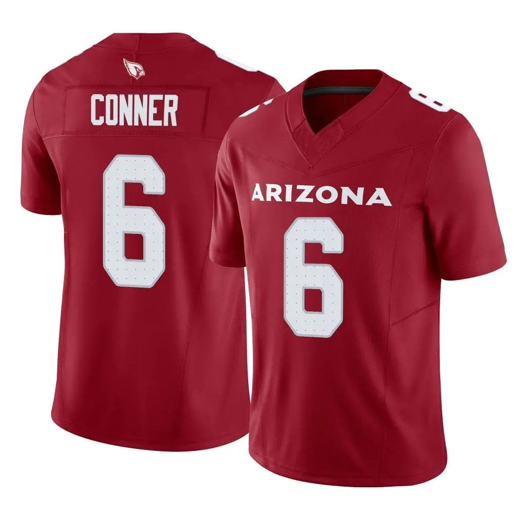 Tlead A.Cardinals #6 James Conner Player Cardinal Vapor F.U.S.E. Limited Home Game Stitched Jerseys