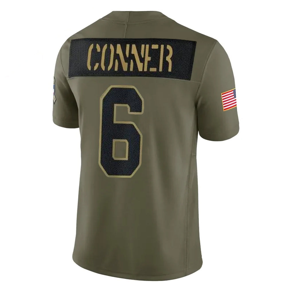Tlead A.Cardinals #6 James Conner Player Olive Salute To Service Home Game Stitched Jerseys