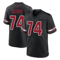 Tlead A.Cardinals #74 Isaiah Adams Player Black Alternate Game Stitched Jerseys