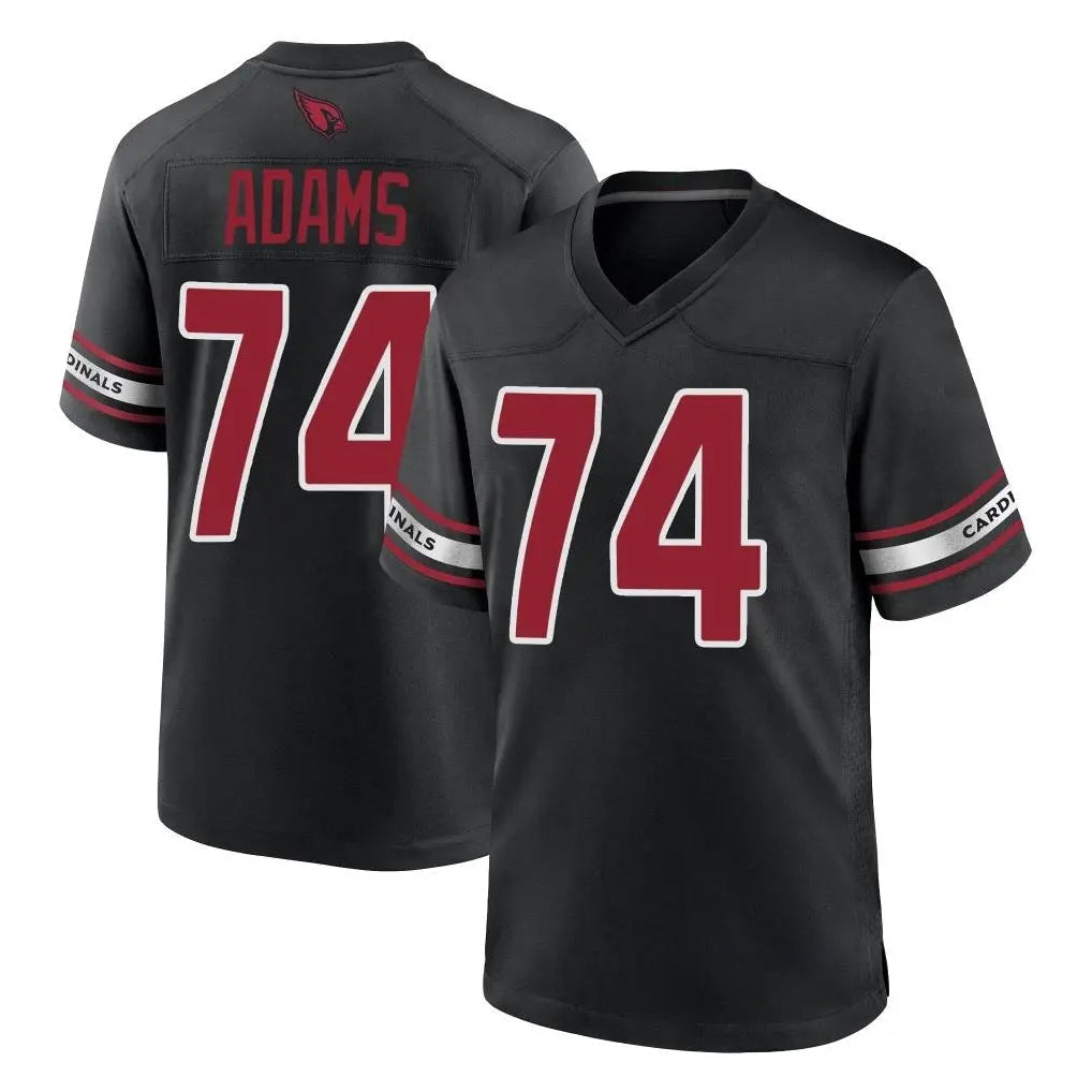 Tlead A.Cardinals #74 Isaiah Adams Player Black Alternate Game Stitched Jerseys