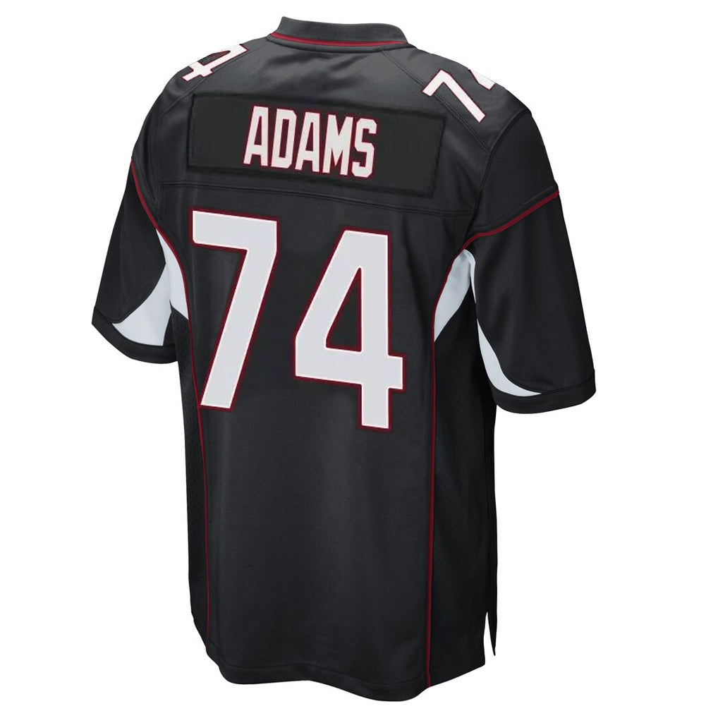 Tlead A.Cardinals #74 Isaiah Adams Player Black Home Game Stitched Jerseys