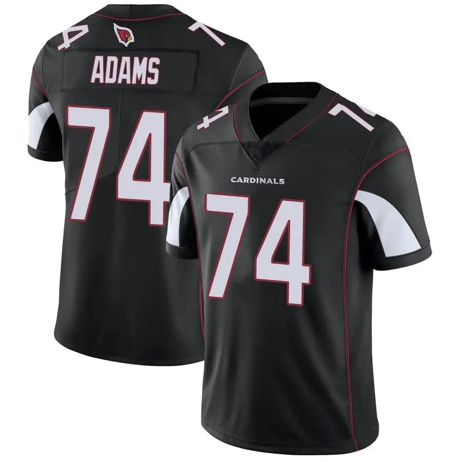 Tlead A.Cardinals #74 Isaiah Adams Player Black Vapor Limited Stitched Jerseys