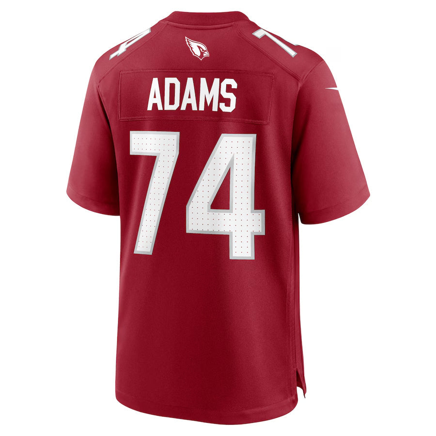 Tlead A.Cardinals #74 Isaiah Adams Player Cardinal Home Game Stitched Jerseys
