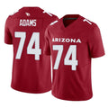 Tlead A.Cardinals #74 Isaiah Adams Player Cardinal Vapor F.U.S.E. Limited Home Game Stitched Jerseys