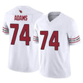 Tlead A.Cardinals #74 Isaiah Adams Player White Vapor F.U.S.E. Limited Home Game Stitched Jerseys
