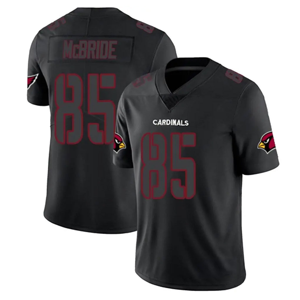 Tlead A.Cardinals #85 Trey McBride Player Black Impact Limited Home Game Stitched Jerseys