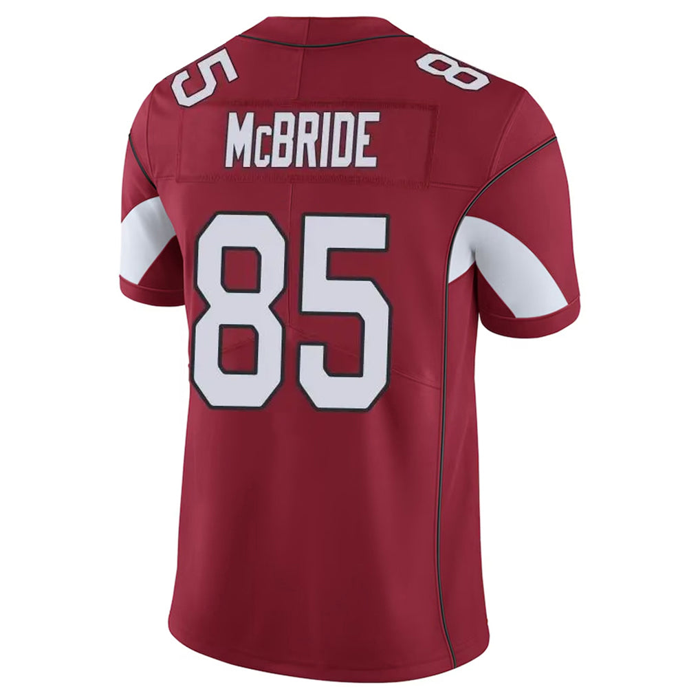 Tlead A.Cardinals #85 Trey McBride Player Cardinal Vapor Limited Home Game  Stitched Jerseys