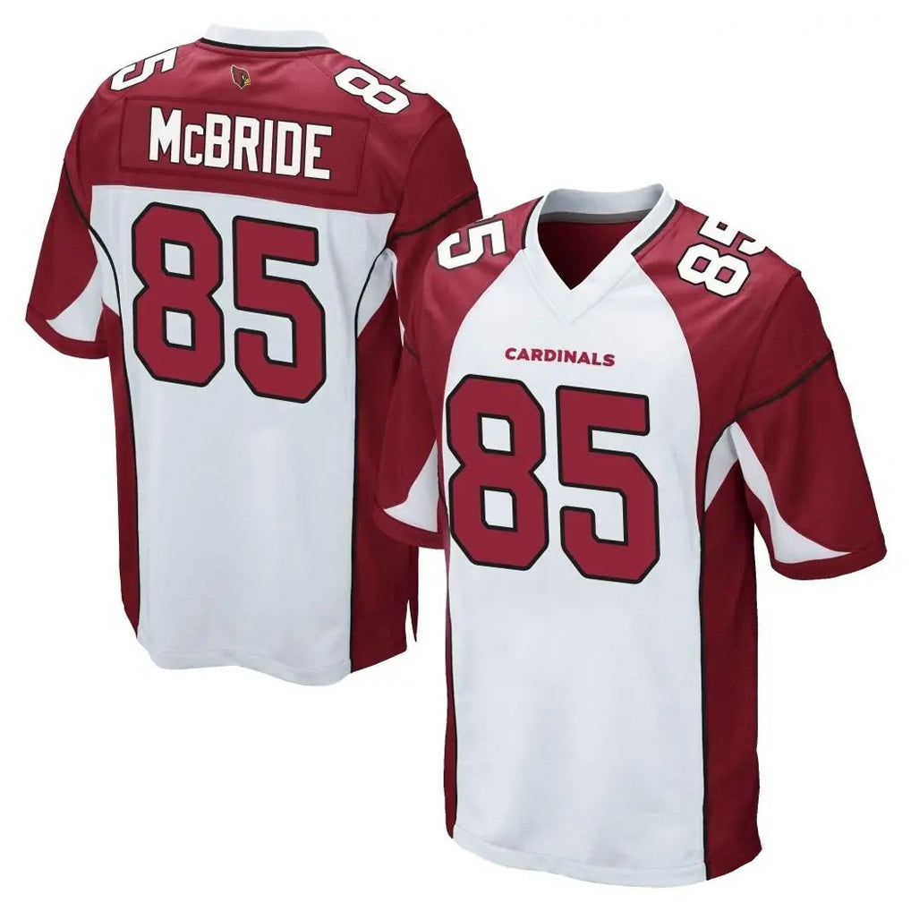 Tlead A.Cardinals #85 Trey McBride Player White Cardinal Home Game Stitched Jerseys