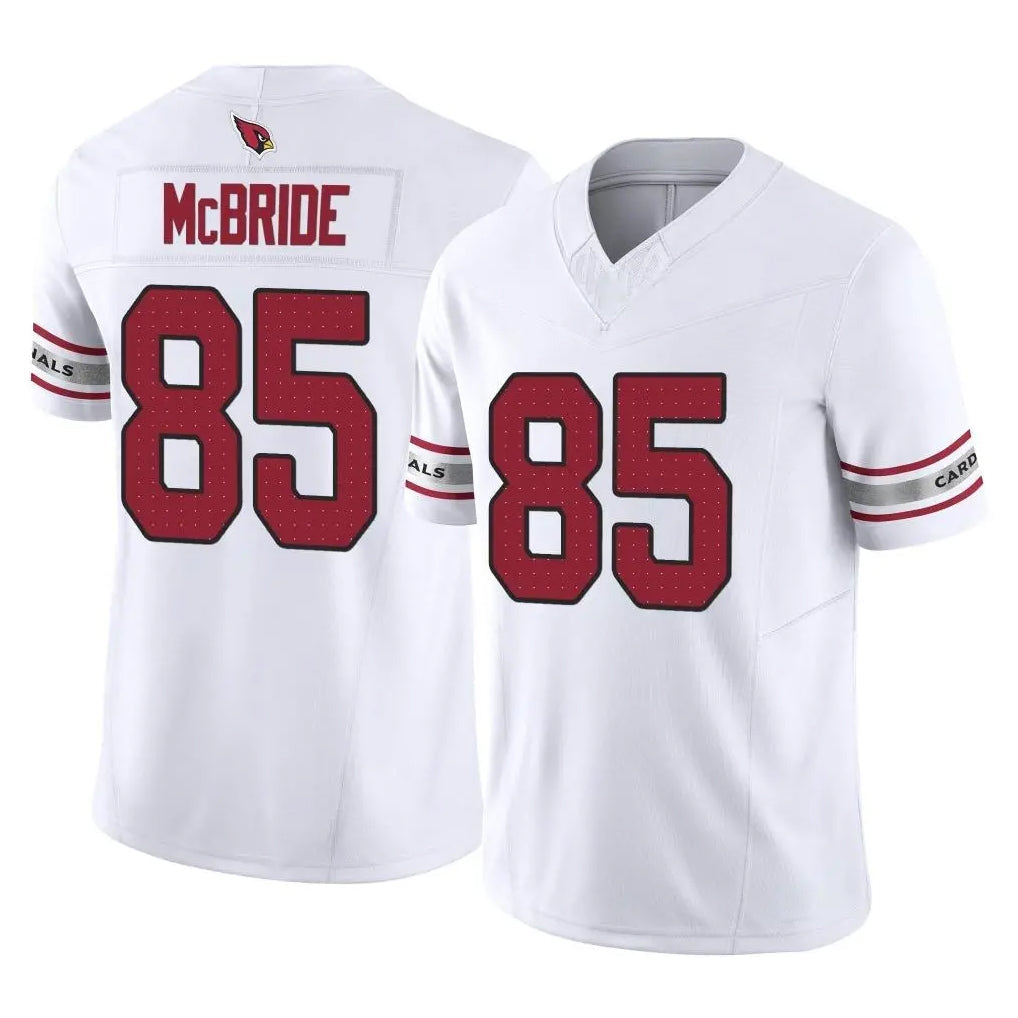 Tlead A.Cardinals #85 Trey McBride Player White Vapor F.U.S.E. Limited Home Game Stitched Jerseys