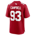 Tlead A.Cardinals #93 Calais Campbell Player Cardinal Home Game Stitched Jerseys