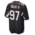 Tlead A.Cardinals #97 Walter Nolen III Player Black Home Game Stitched Jerseys